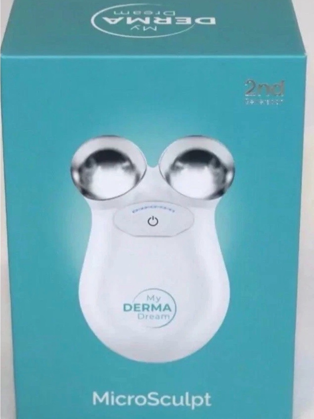 MicroSculpt Facial Roller – White